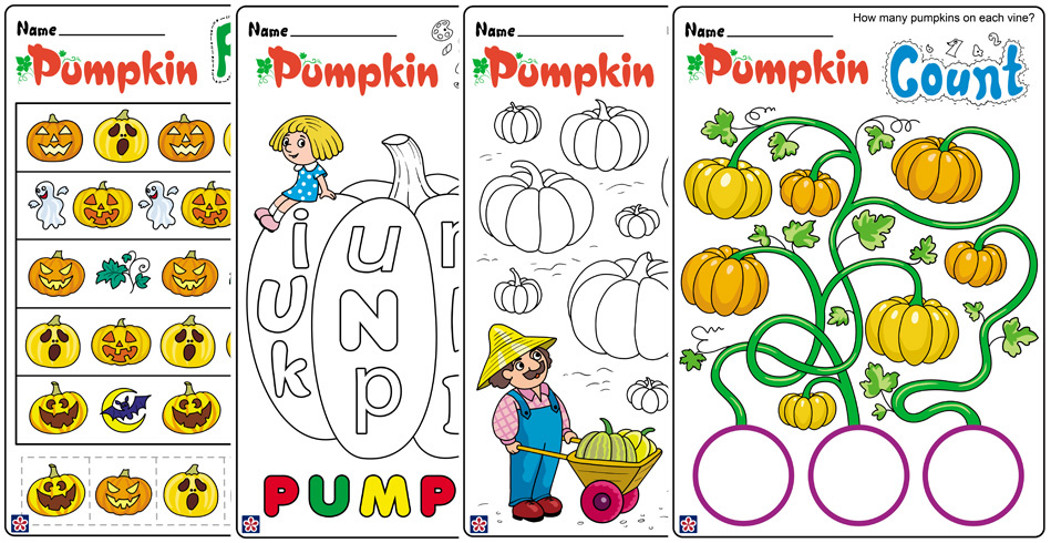 Fun and Free Pumpkin Worksheets