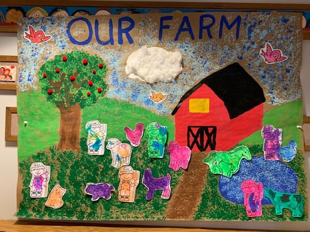 Farm Mural Bulletin Board Project