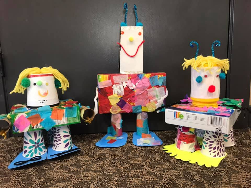 Recycled People Craft for Kids