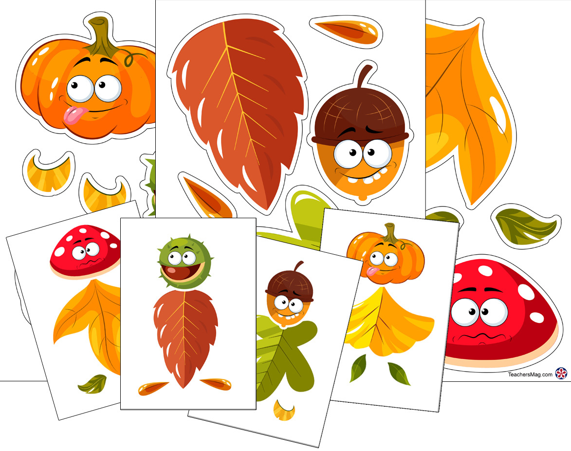 Leaf Man Printable Craft for Kids