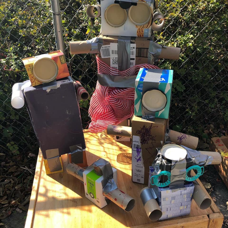 Loose Parts Robot-Building Activity for Kindergarten Students
