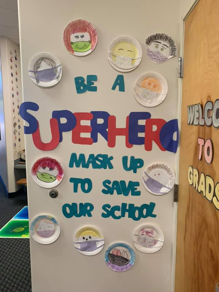 "Heroes Wear Masks," Drawing Activity
