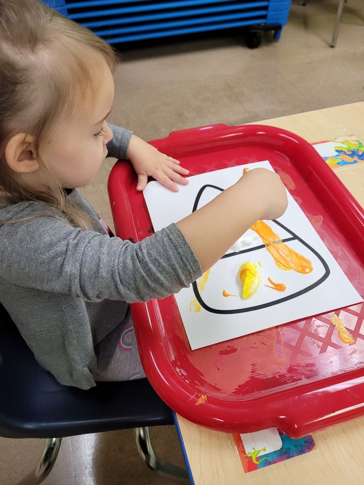 Candy Corn Painting Activity