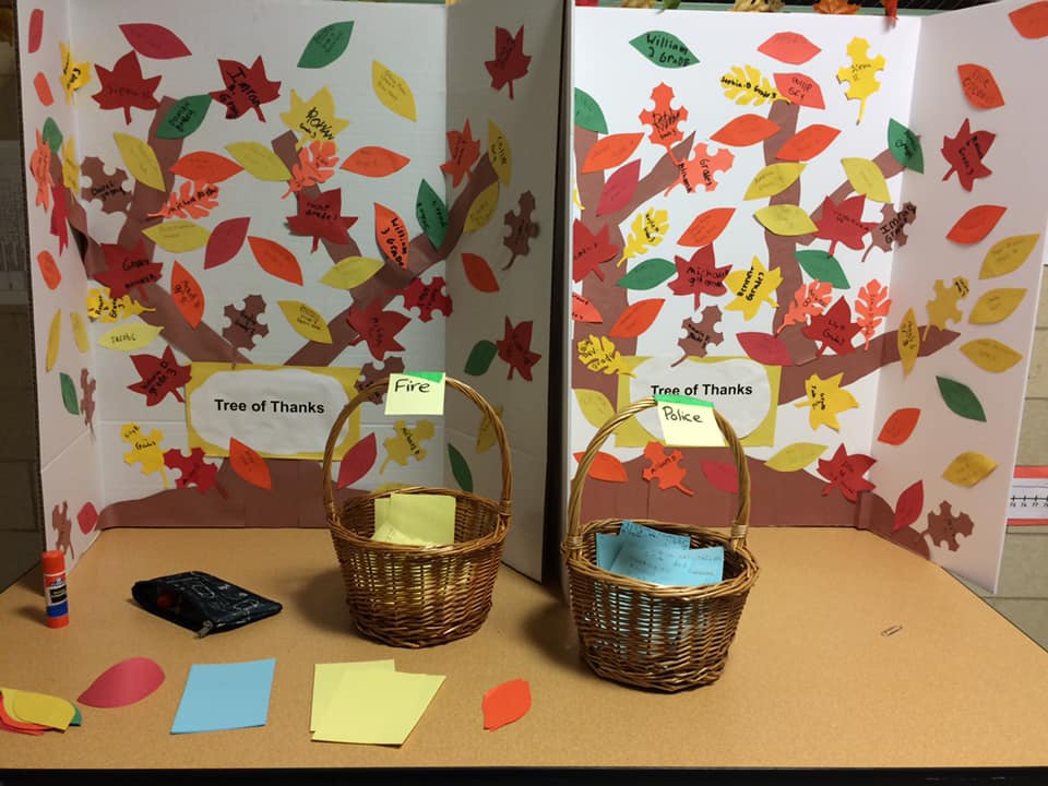 Trees of Thanks Classroom Project
