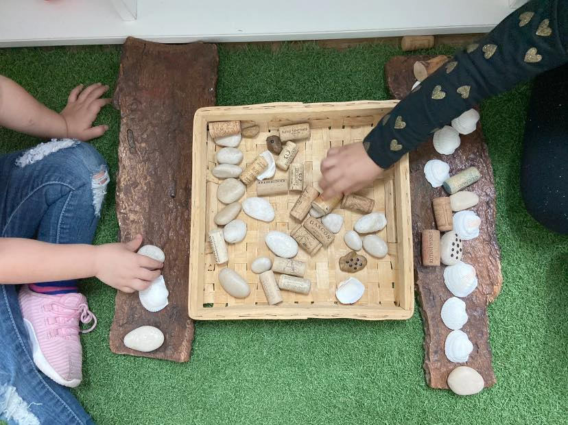 Counting and Studying Patterns With Rocks and Corks