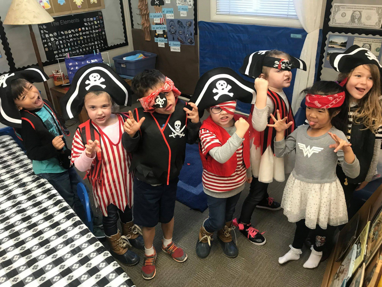 Pirate Fun for the School's Pirate Day