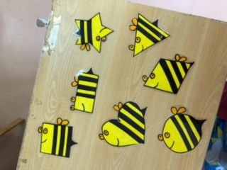 Bee Matching Shapes