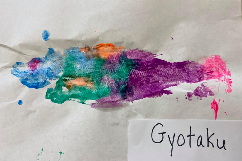 Learning About and Practicing Gyotaku