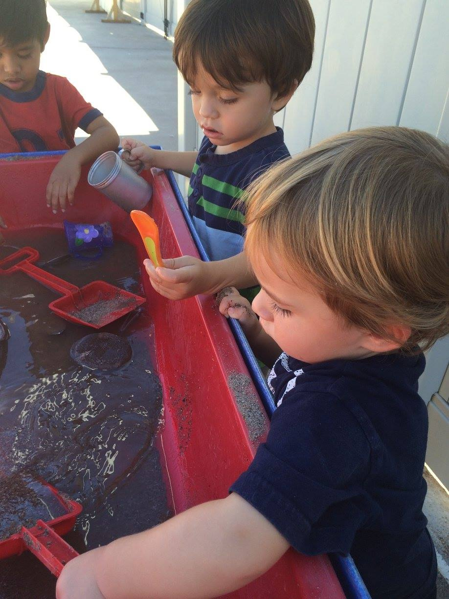Outdoor Water Table and Sand Play