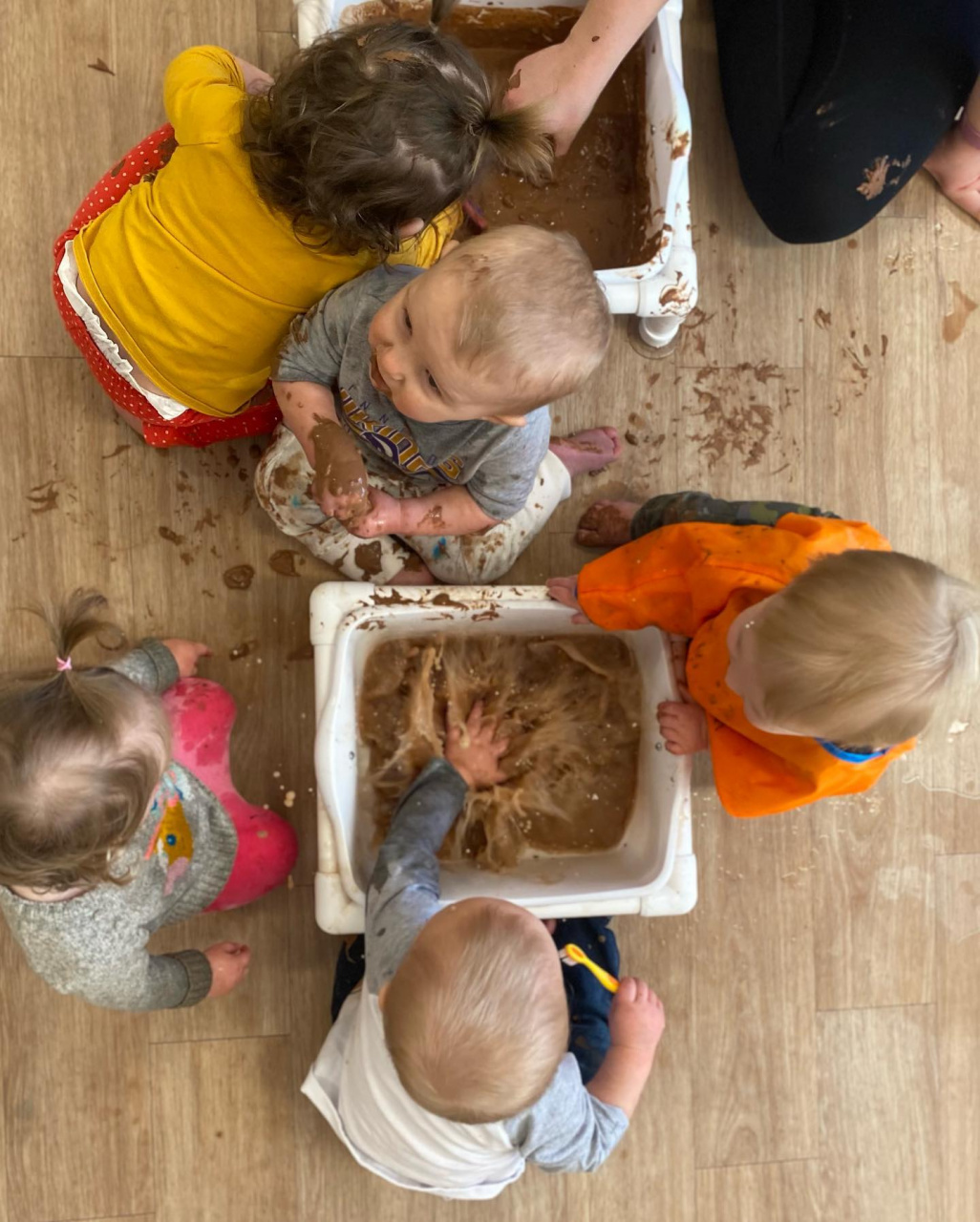 Mud Sensory Exploration Activity for Little Ones