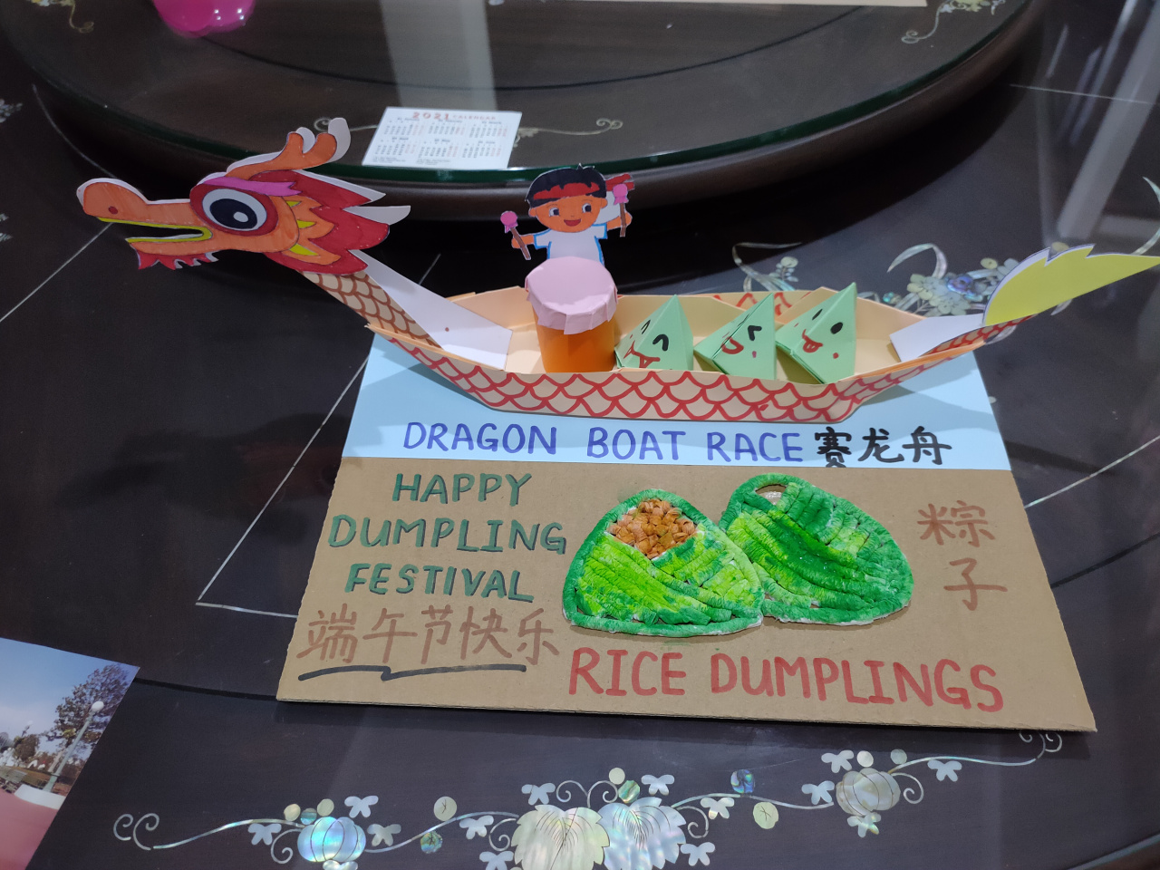 Dumpling festival art and craft