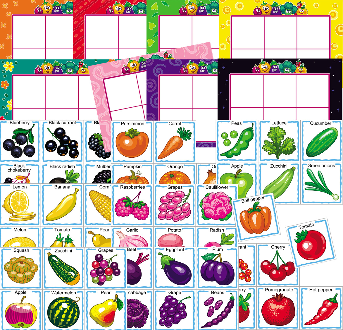 Vegetable Group Worksheets-Digital Download – Kids Cooking Activities