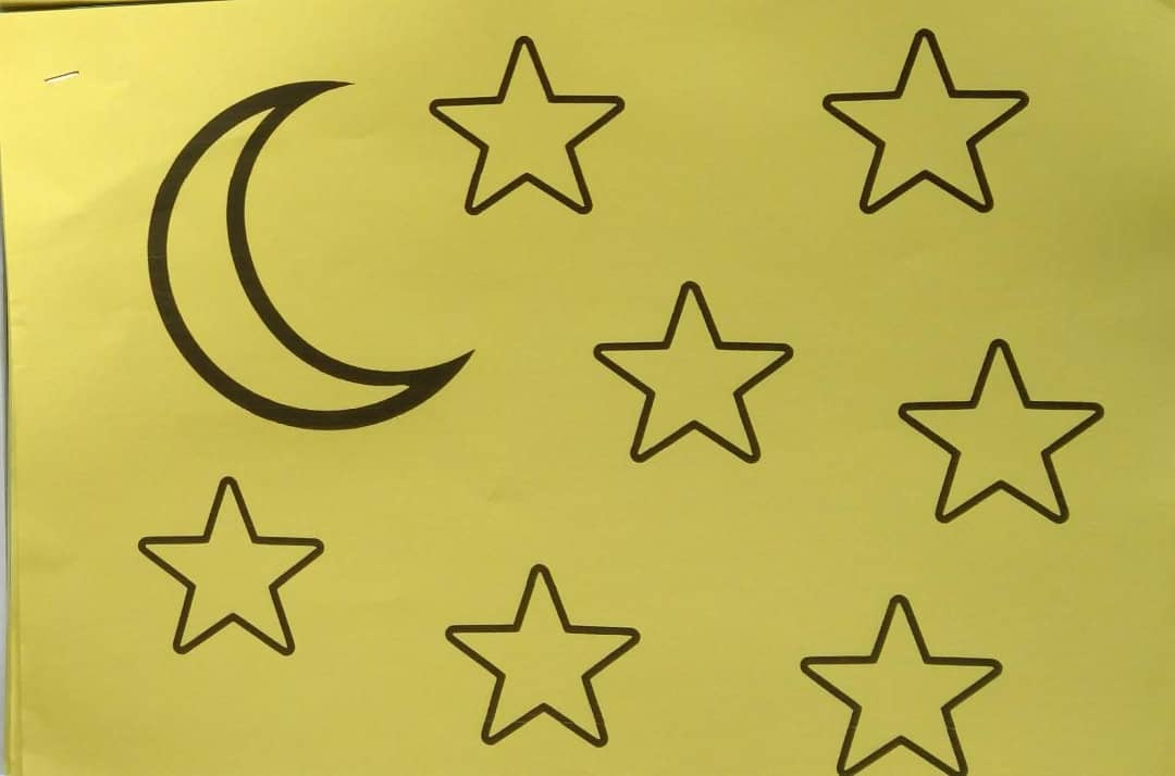 Creativity Activity: Stars And Moon