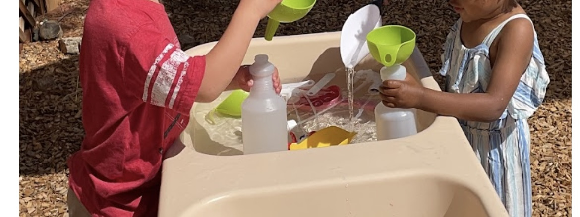 Summer fun with water and bottles