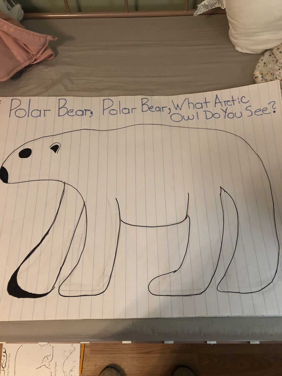 Polar bear to go along with the story