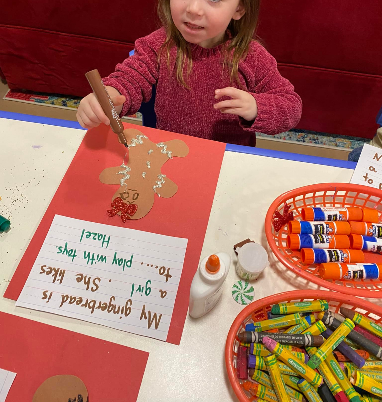 Telling Gingerbread Stories for Christmas