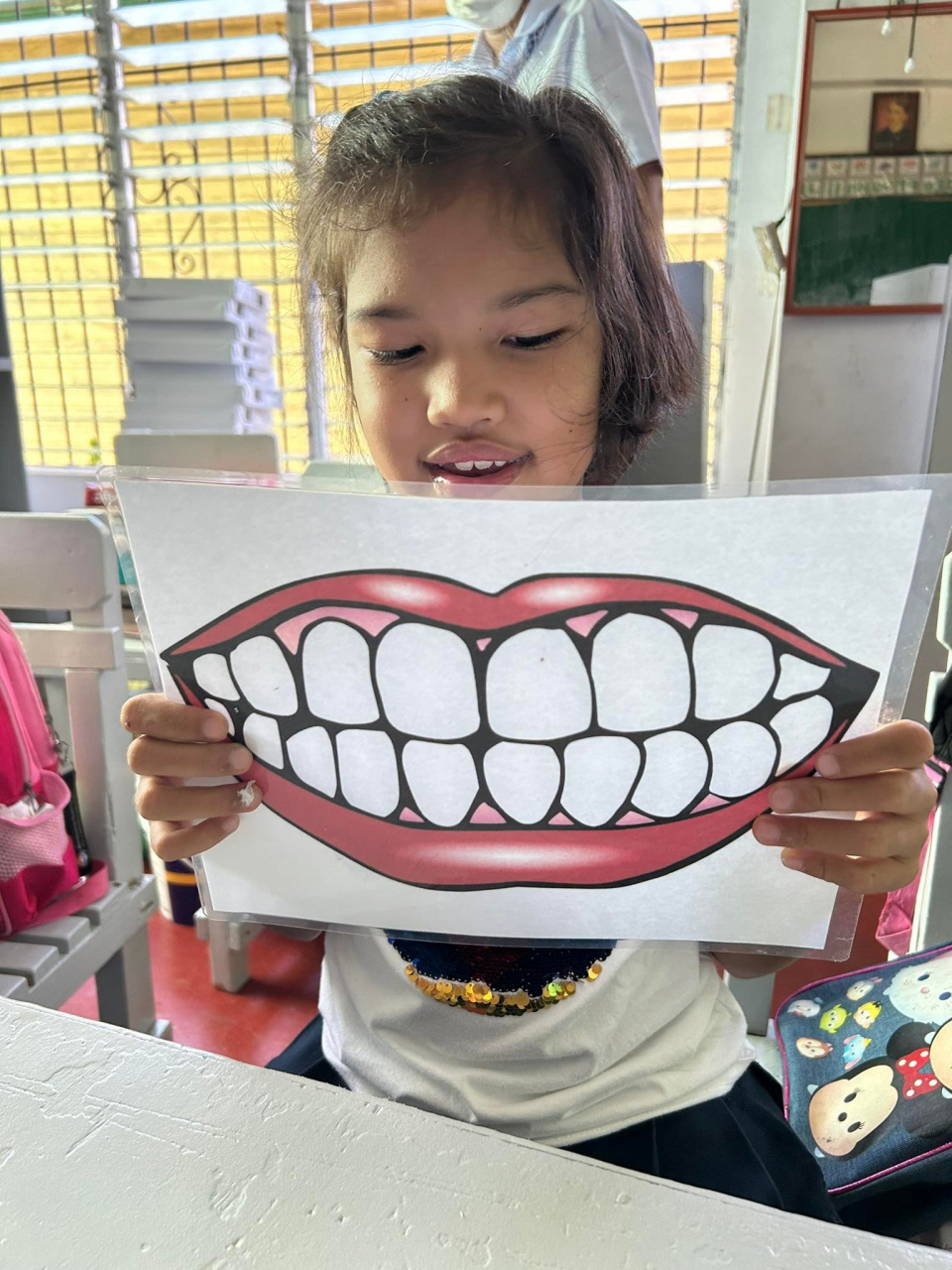 trying out this DIY brushing of teeth with my learners with special needs