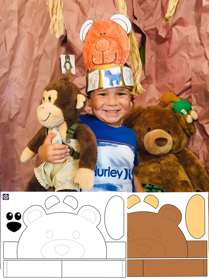 Free Printable Bear Crown for Kids