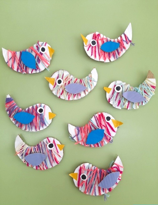 preschool bird crafts activities