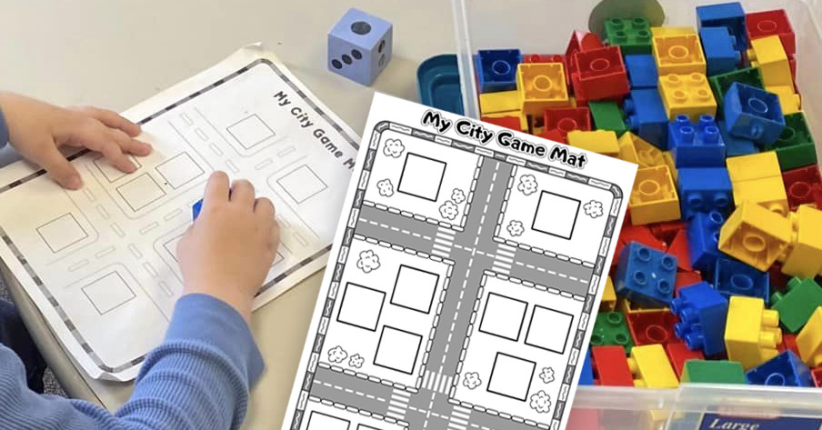 Building Math Skills with Legos: The Math City Activity