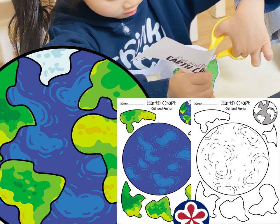 Earth Craft Template for Earth Day