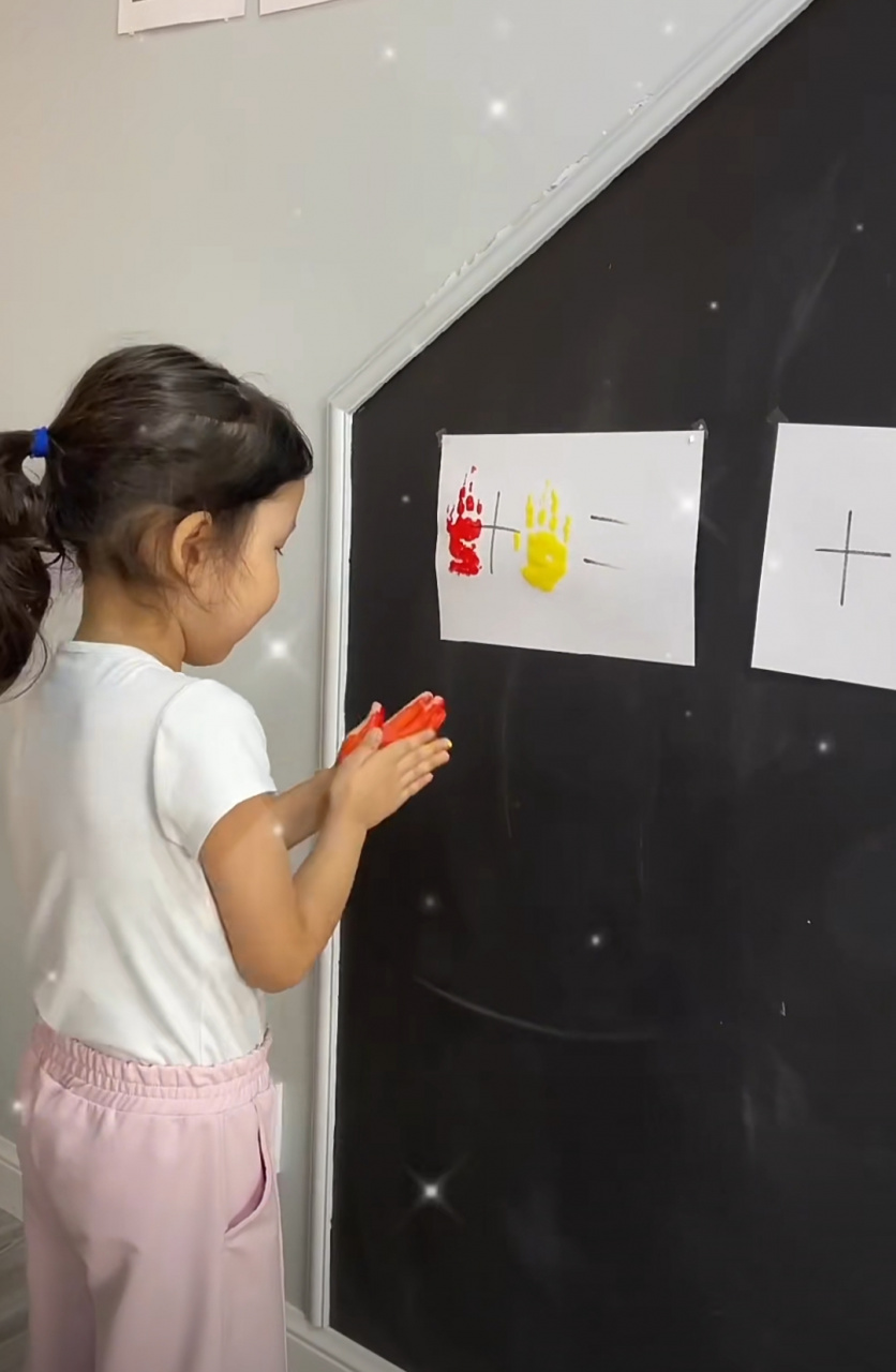 Color learning for 4-5 years old students