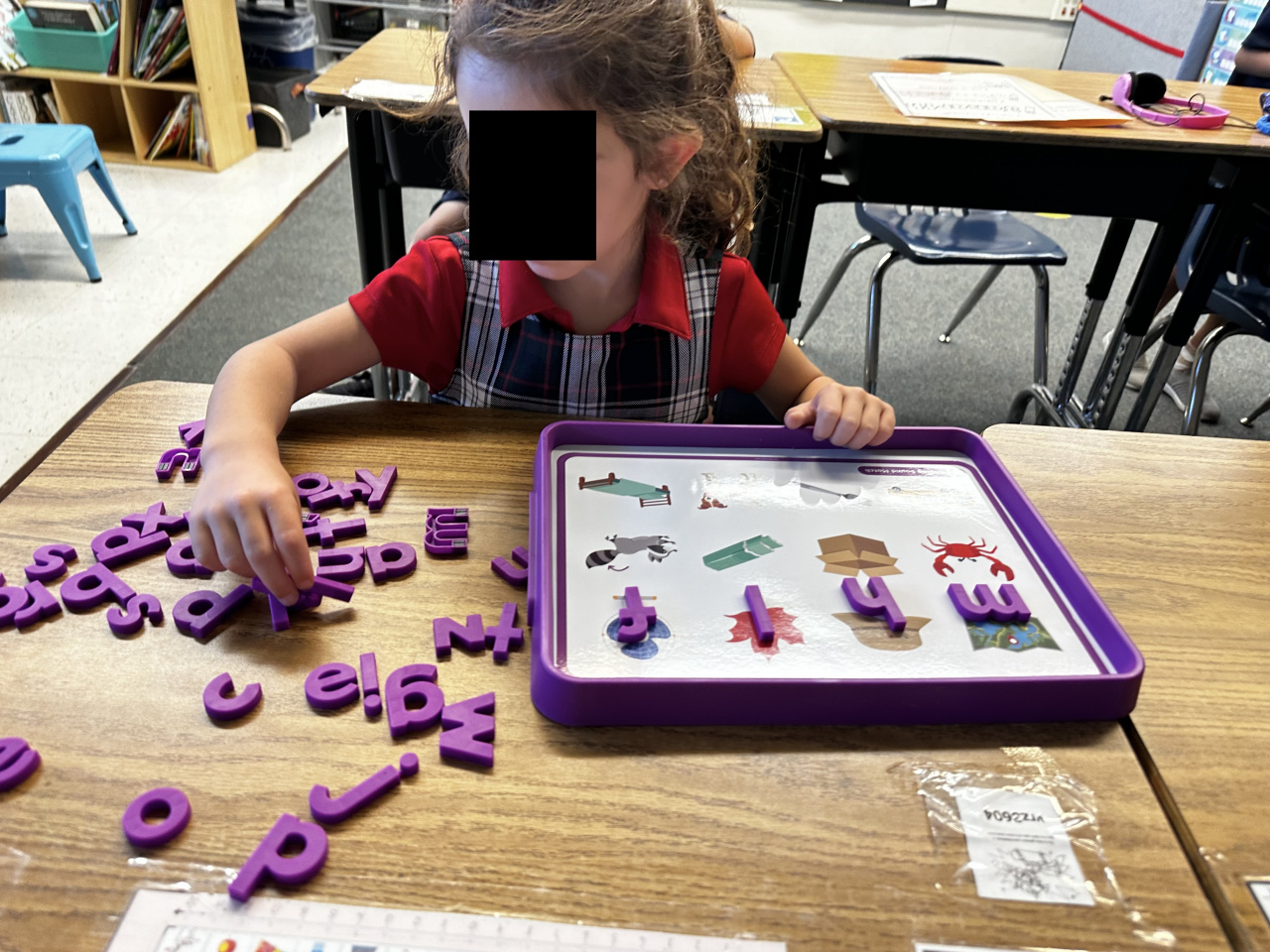 Beginning Sounds hand2mind magnetic activity trays