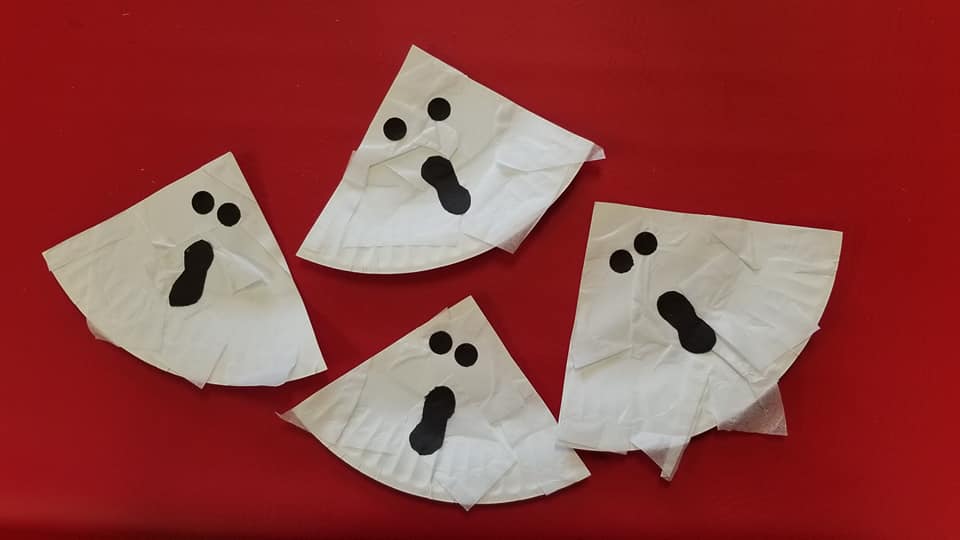 paper Halloween craft for preschool