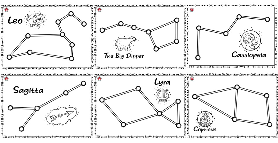 constellations of stars for kids