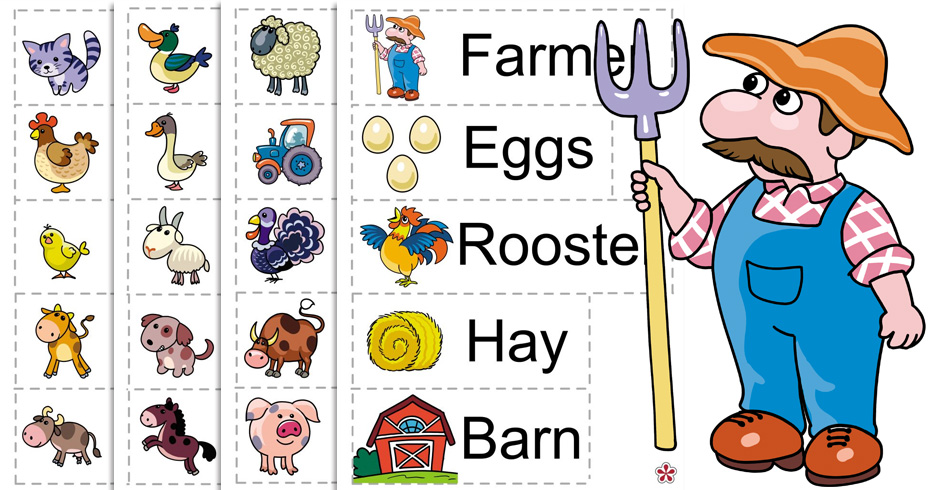 Farm Animals Theme for Preschool