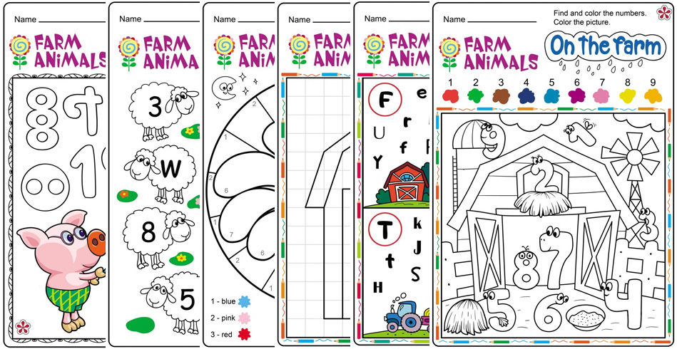 Free Printable Farm Animal Worksheets For Preschoolers Teachersmag Com