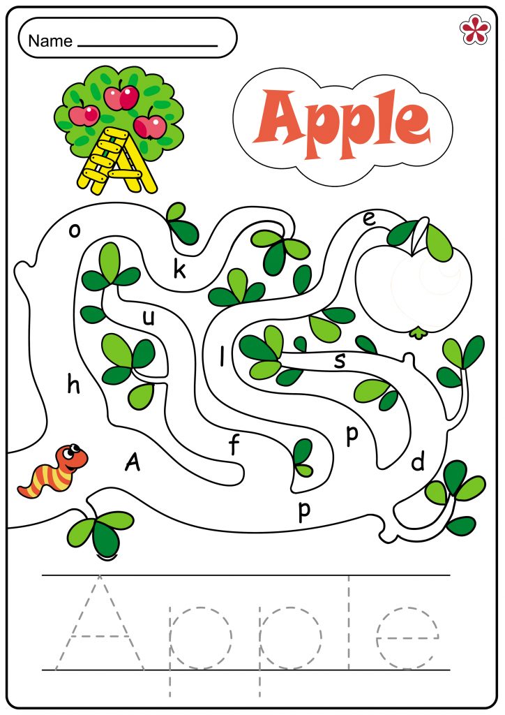 Apple tree Worksheet