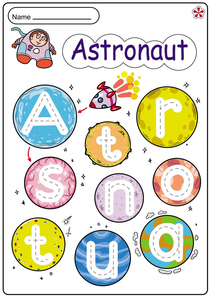 Astronaut Worksheet
