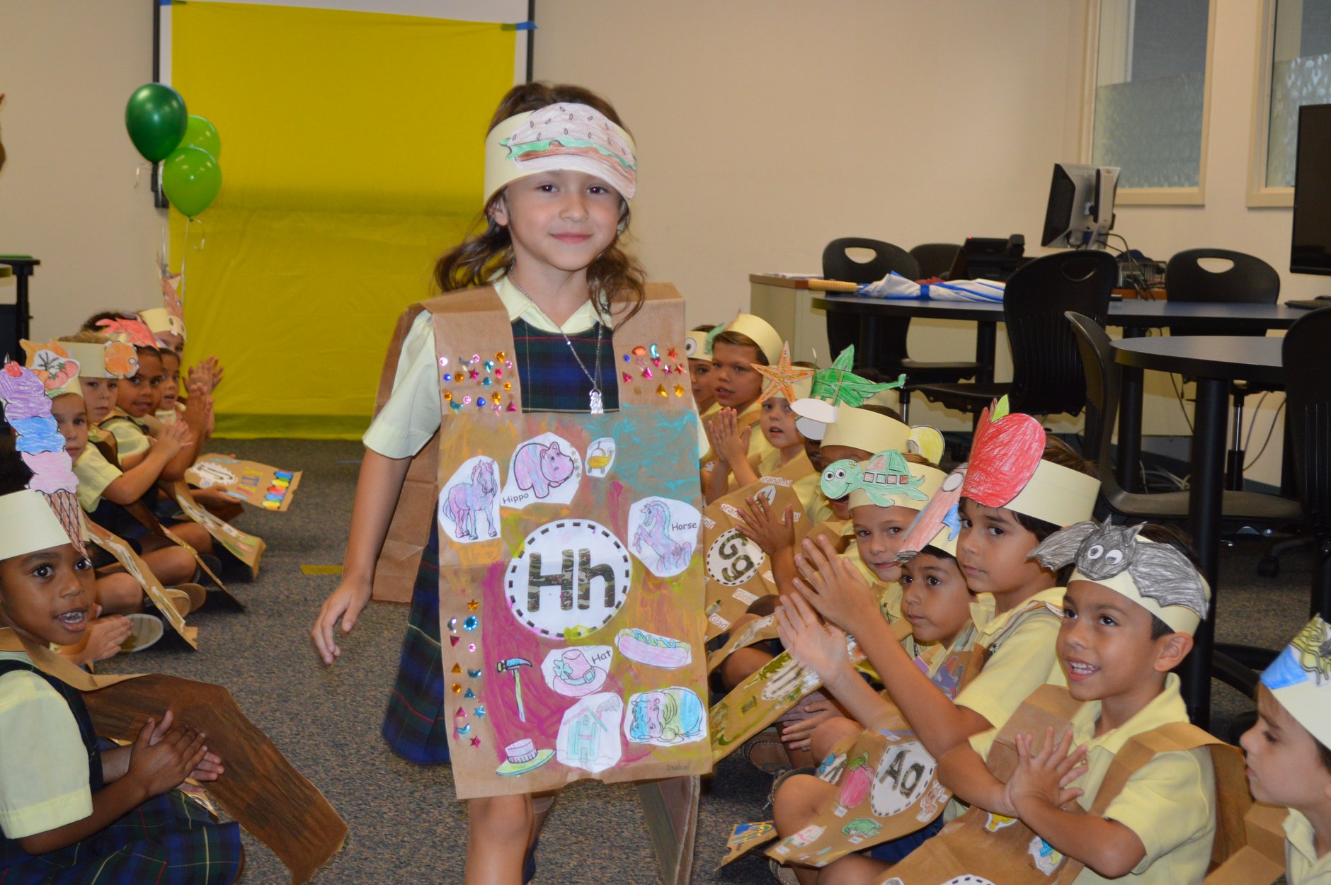 "ABC Bootcamp" Letter Fashion Show for Kindergarten Students