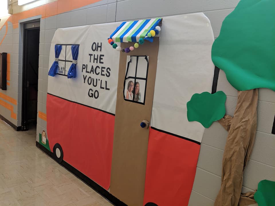 Oh the Places You'll Go Bulletin Board