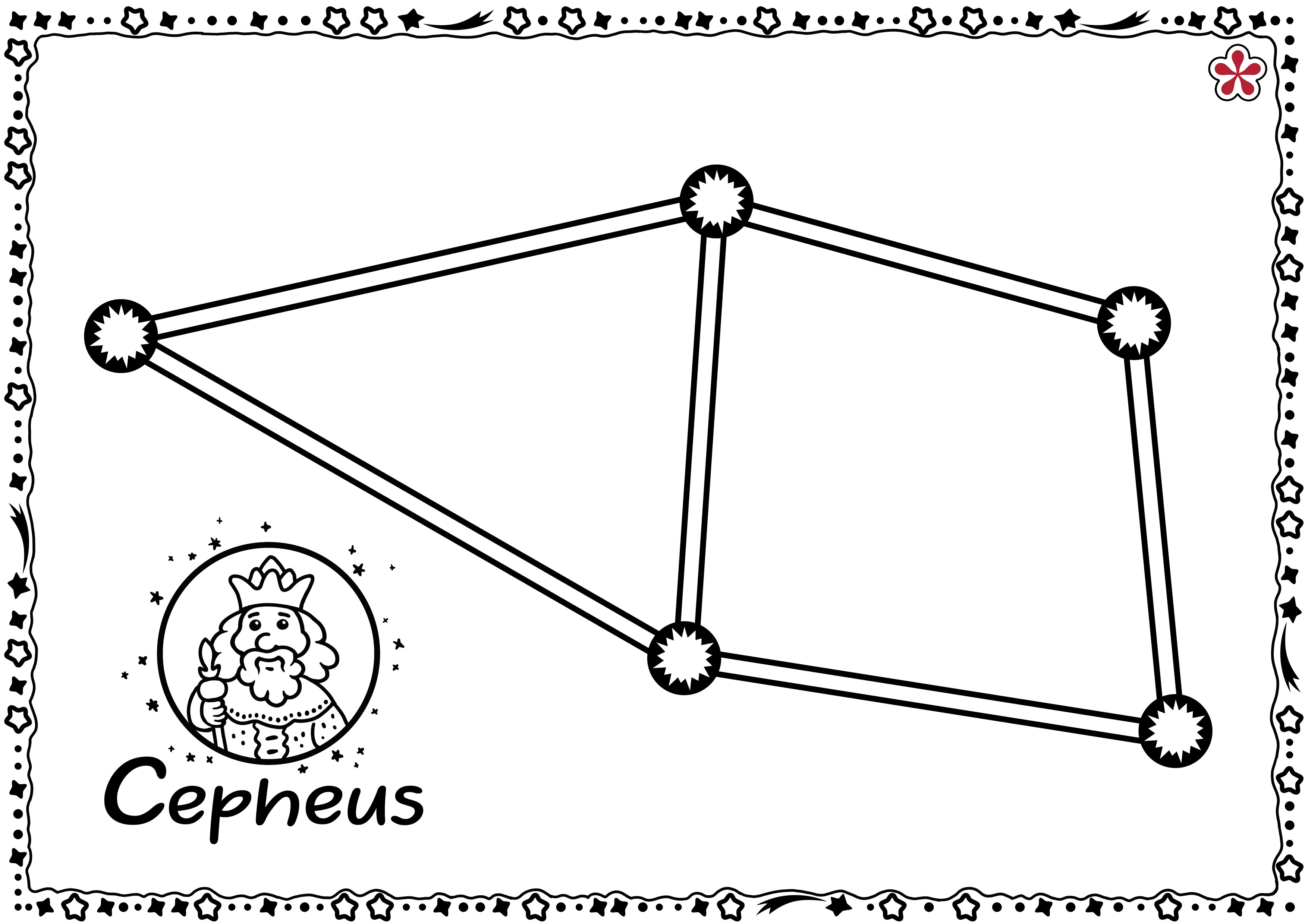 Constellation Templates For Kids.