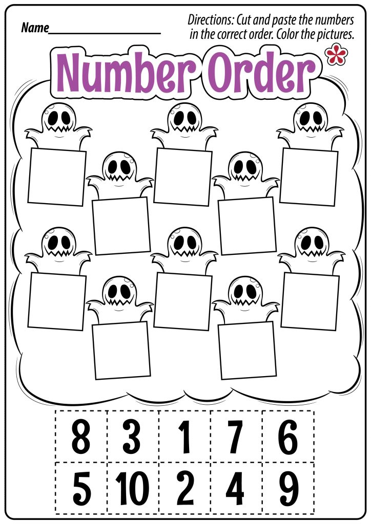 Number Order Worksheet