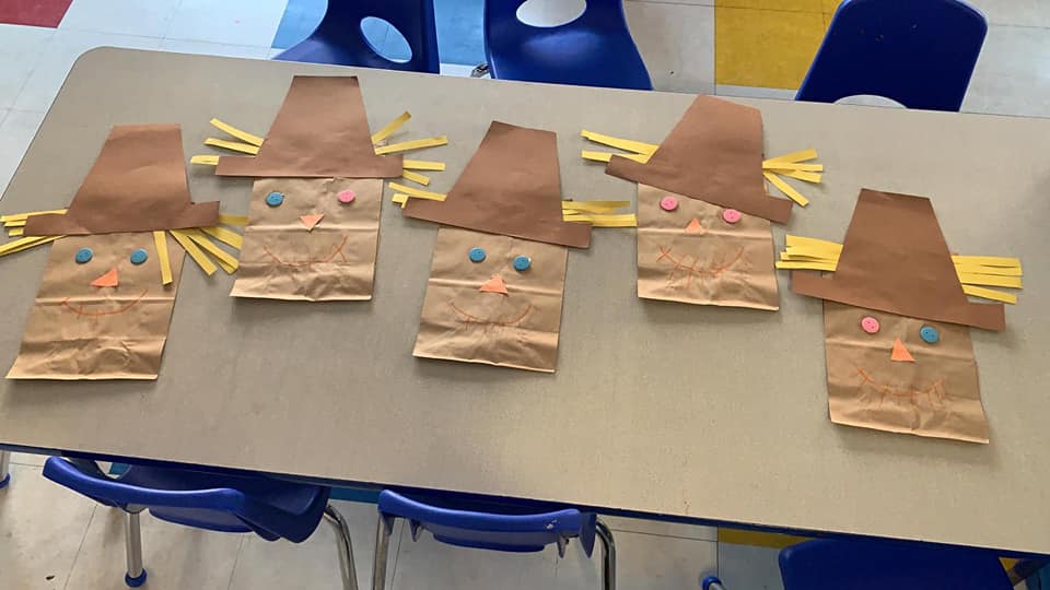Paper Bag Scarecrow Craft for Kids