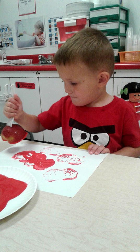 Apples Week in Preschool Class