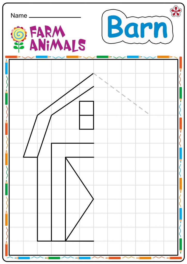 Farm Animals Barn