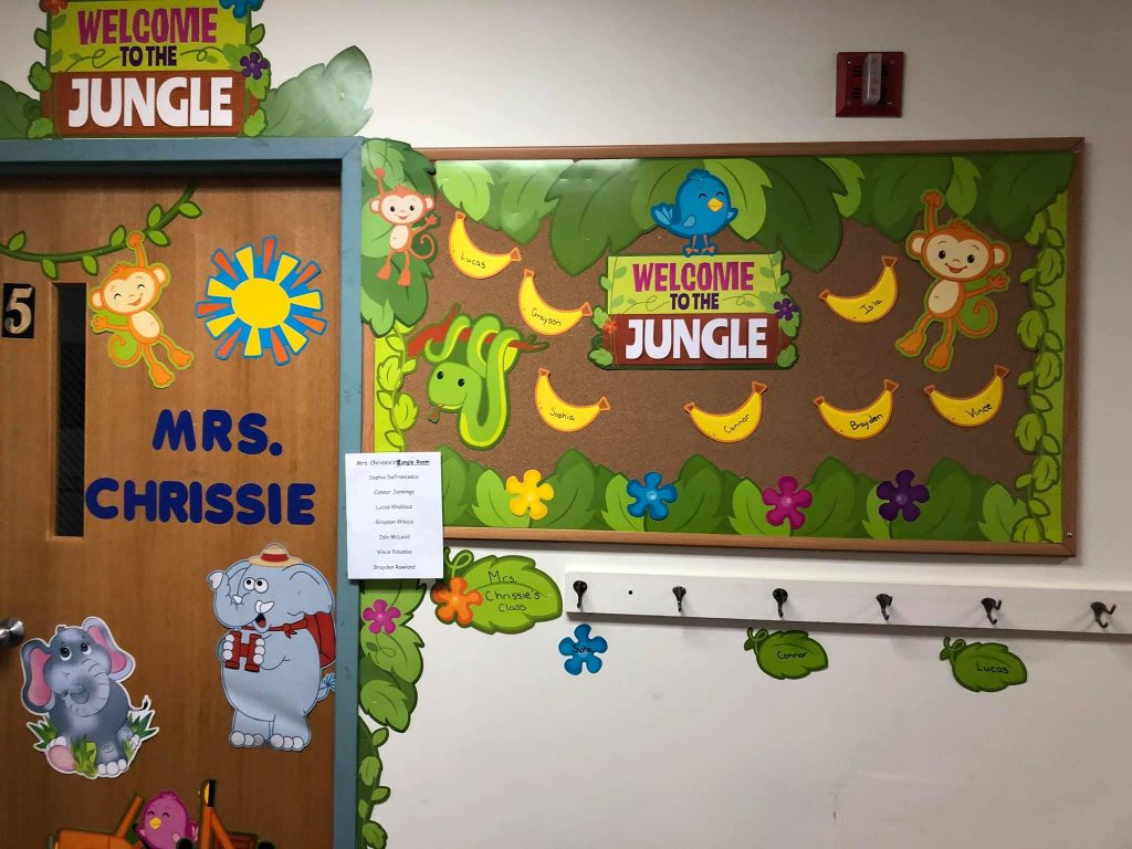 jungle themed bulletin boards