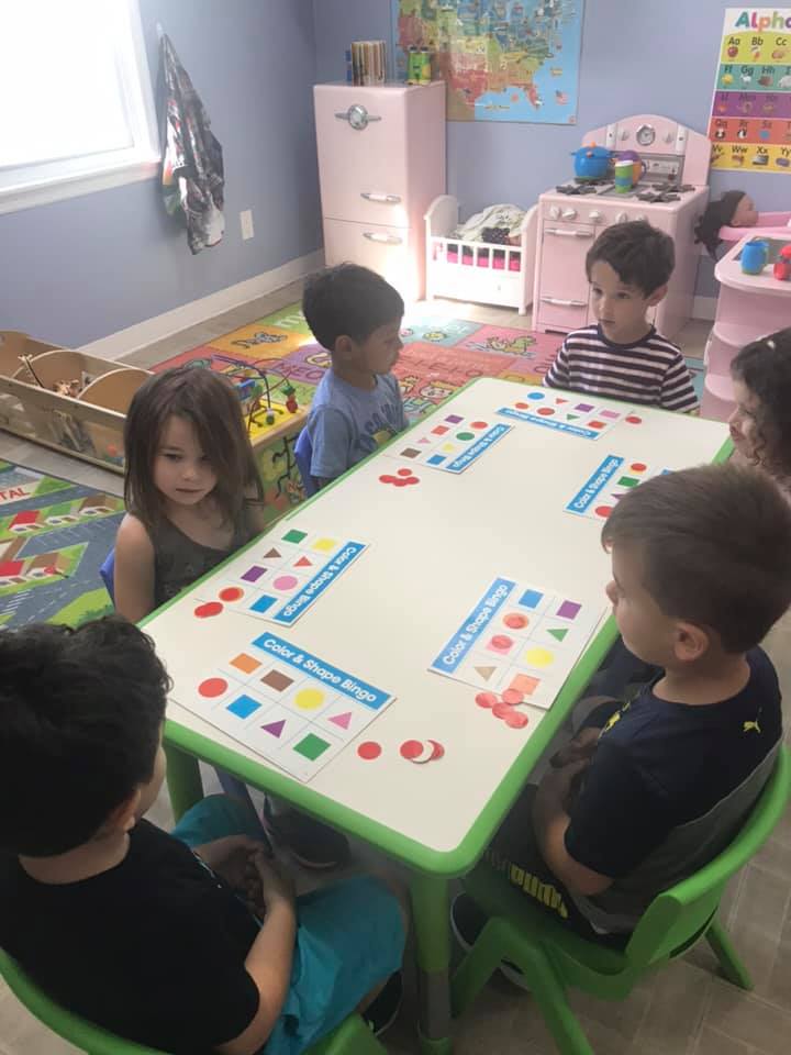 Free Color and Shape Bingo for Preschoolers