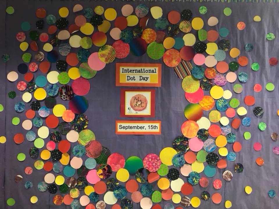 International Dot Day: September 15th  The dot book, Dot day,  International dot day