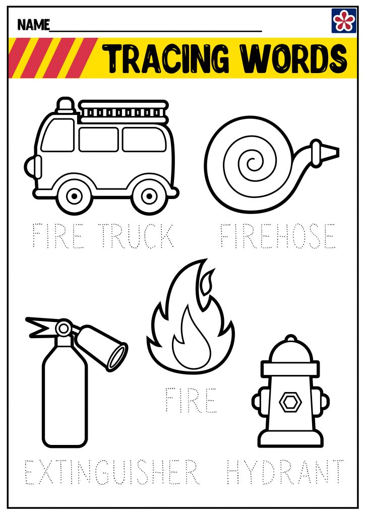 Free Firefighter Worksheets