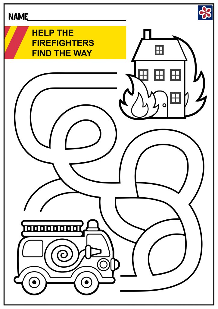 Help Firefighters Find the Way