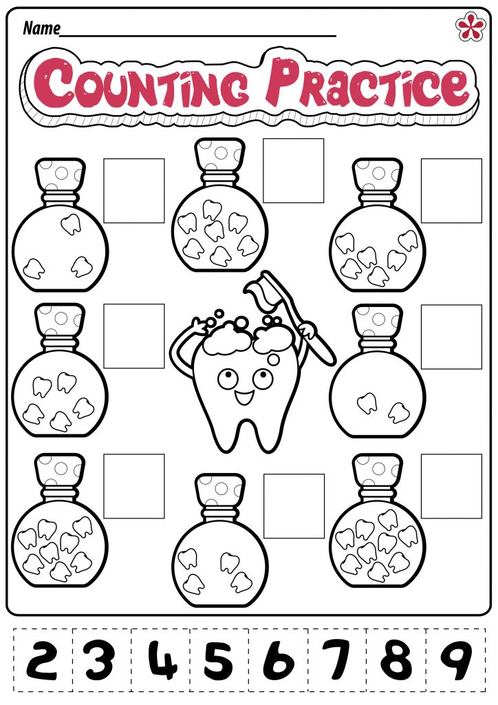 Dental Health Worksheets for Preschool and Kindergarten TeachersMag com
