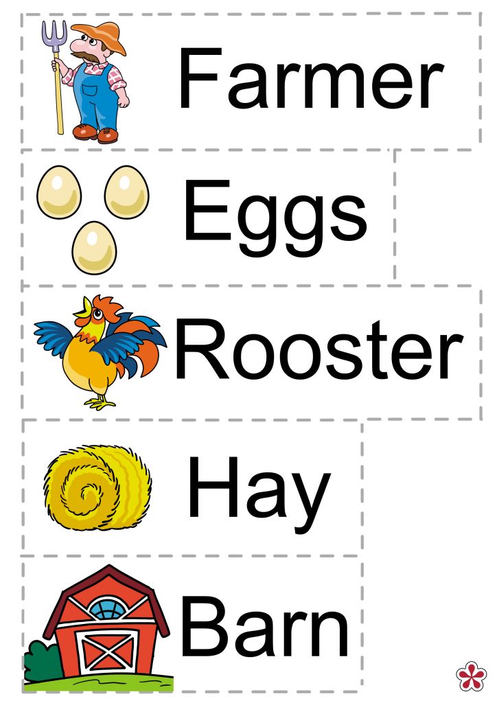 Farm Animals Theme for Preschool: Vocabulary Words-2 | TeachersMag.com