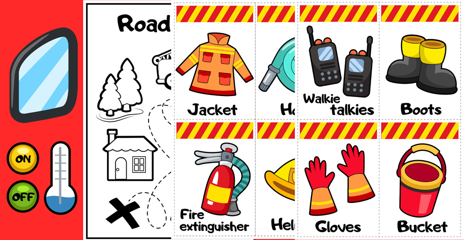 Fire Station Dramatic Play-Related Free Printables