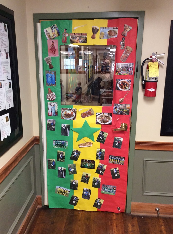 Multicultural Week For School Door Decoration