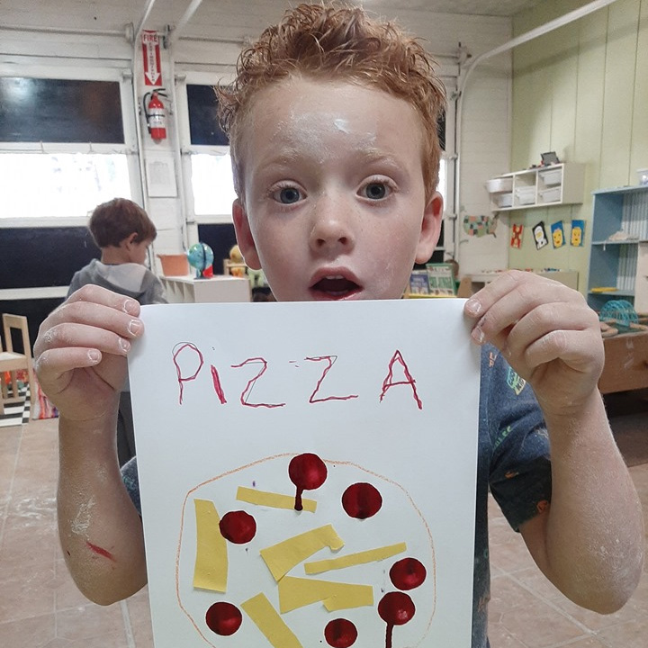 Pizza Craft for Preschoolers